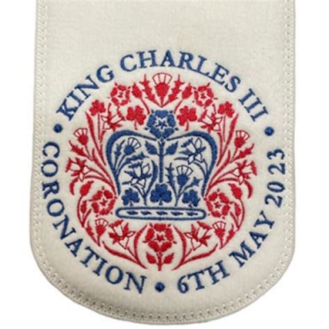 King Charles III Coronation Emblem Bunting Flag