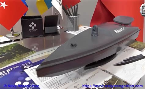 IDEF 2023: Day 2 STE from Ukraine unveils its Magura V5 USV in Türkiye