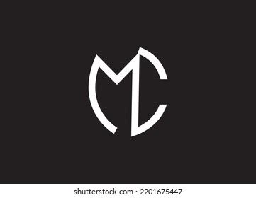 Mc Abstract Vector Logo Monogram Template Stock Vector (Royalty Free ...