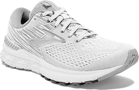 Brooks Womens Adrenaline GTS 19 Running Shoe - White/White/Grey - B - 13.0 | Walmart Canada