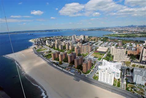 The Coney Island Houses: Nice Aerial View