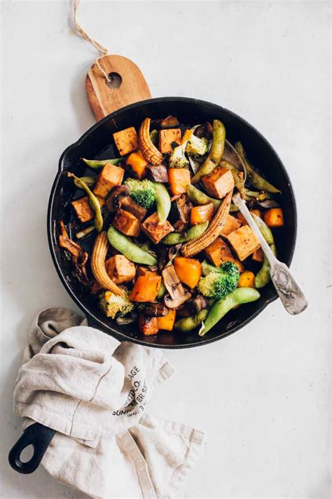 Flavorful Thai Vegetable Stir-Fry – Nutriciously