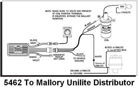 Mallory Prop Distributor Wiring Diagram
