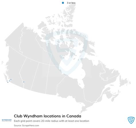 List of all Club Wyndham hotel locations in Canada - ScrapeHero Data Store