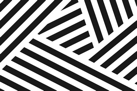 Abstract Black And White Pattern Stripe Line Template Design Artwork Background Illustration ...