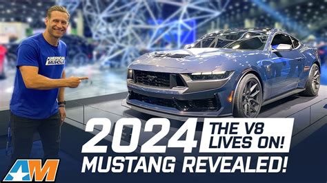 All-New 2024 Mustang Revealed! | Justin's Coverage at the 2022 Detroit Auto Show - YouTube