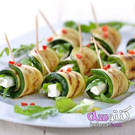 مقبلات باردة للحفلات,مقبلات باردة سريعة التحضير,مقبلات بالصور والمقادير | Food, Healthy snacks ...