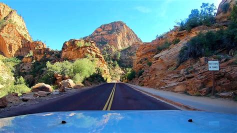 Zion Mount Carmel Tunnel Scenic Drive - Zion National Park, Utah - YouTube