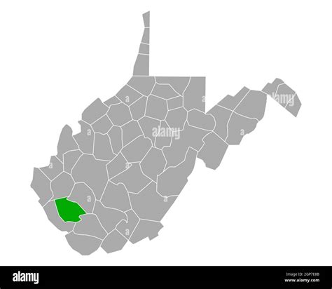 Map of logan virginia hi-res stock photography and images - Alamy