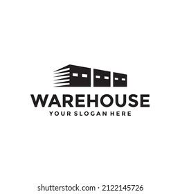 Warehouse Logo Design Template Download Stock Vector (Royalty Free) 2122145726 | Shutterstock