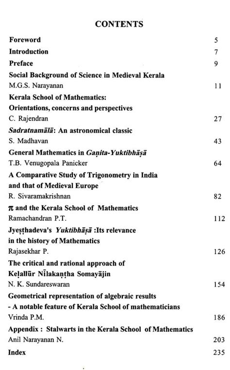 Kerala School of Mathematics: Trajectories and Impact | Exotic India Art