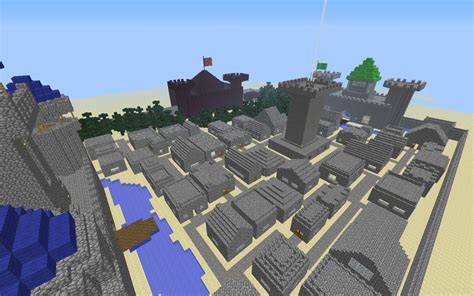 Castle Defence - A Pvp Map Minecraft Project