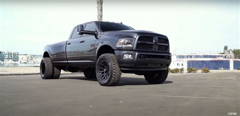 Lifted 2017 Ram 3500 Is a Tricked Out, Heavy Duty Goliath on Six Wheels ...