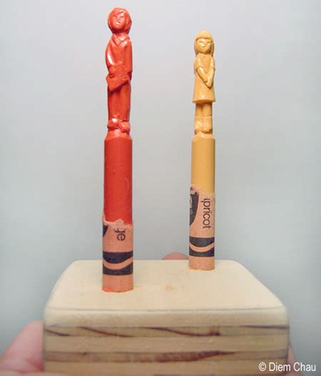 Amazing Crayon Sculptures ~ AMAZING-ARTS