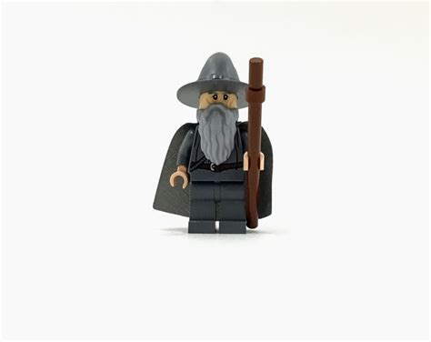 LEGO Gandalf Minifigure LEGO the Lord of the Rings - Etsy