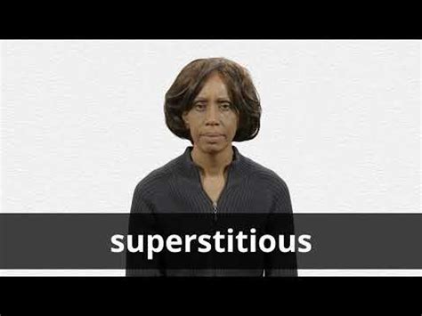 SUPERSTITIOUS definition and meaning | Collins English Dictionary