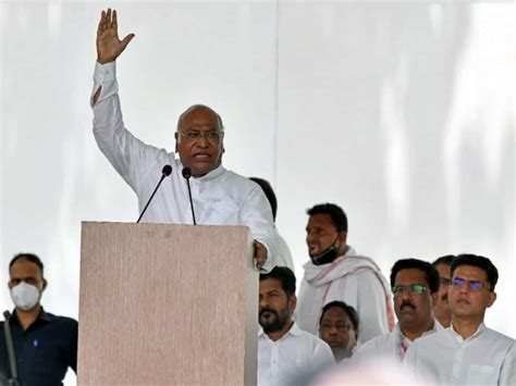 Mallikarjun Kharge files nomination for Congress president post