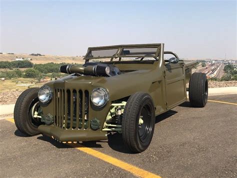 1952 Jeep Willys hot rod rat rod custom for sale