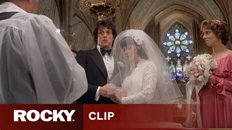 Rocky Marries Adrian | ROCKY II - YouTube