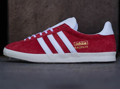 adidas Originals Gazelle OG - University Red - White - SneakerNews.com