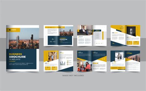 Creative Business Brochure Template layout - TemplateMonster