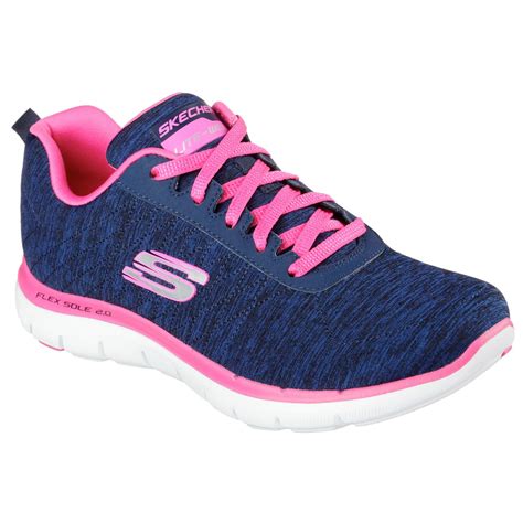 Skechers Sport Flex Appeal 2.0 Ladies Athletic Shoes - Sweatband.com