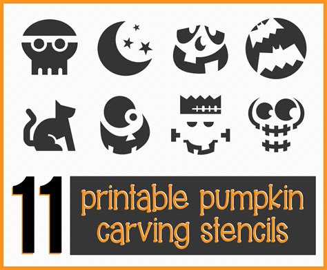 Get 11 easy, free printable pumpkin-carving stencils to help you ...