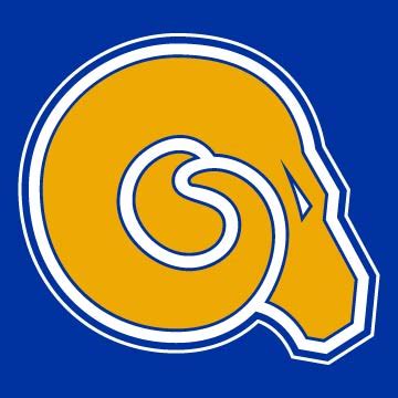 The Golden Rams Logo