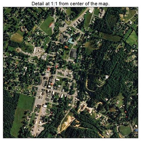 Aerial Photography Map of Dunlap, TN Tennessee