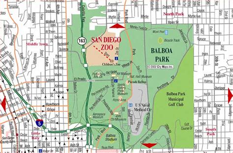 Balboa Park San Diego Map - Balboa Park San Diego • mappery