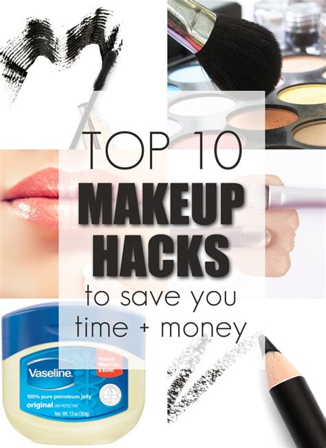 Top 10 Makeup Hacks. — Beautiful Makeup Search