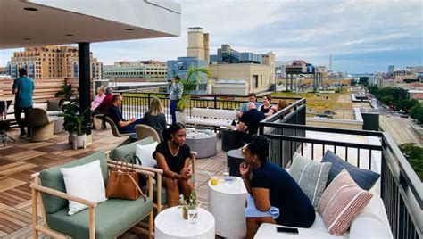 These hotel rooftop bars offer excellent - and very different - views ...