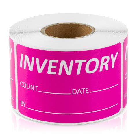 2 inch | Inventory Control: Inventory Count Stickers – OfficeSmartLabels