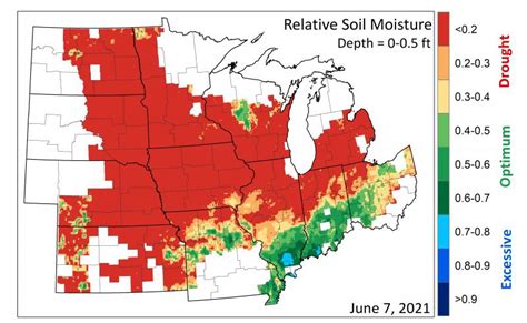 Soil Moisture 0 to 0.5 feet | Forecast and Assessment of Cropping sysTemS (FACTS)