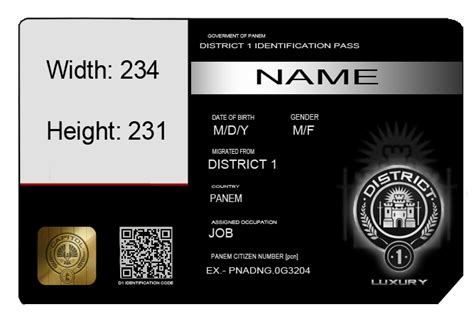 Panem ID Card by Chanee-Dawn on DeviantArt