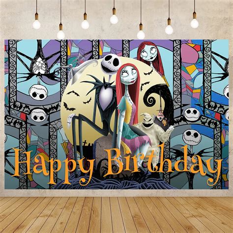 Nightmare Before Christmas Birthday Backdrop | edu.svet.gob.gt