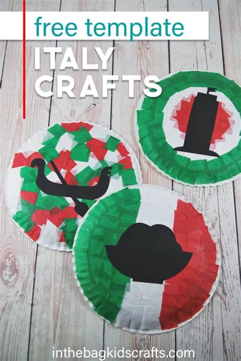 Italy Craft for Kids (with FREE Template) • In the Bag Kids' Crafts