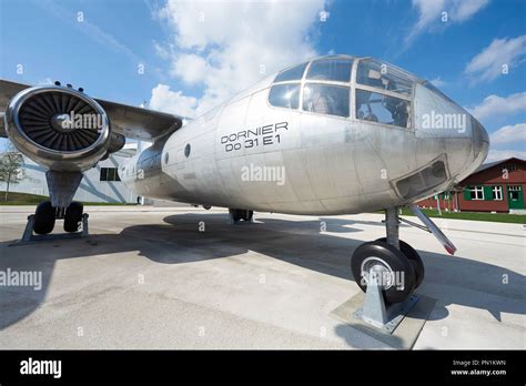 The Dornier Airplane Museum in Germany Stock Photo - Alamy