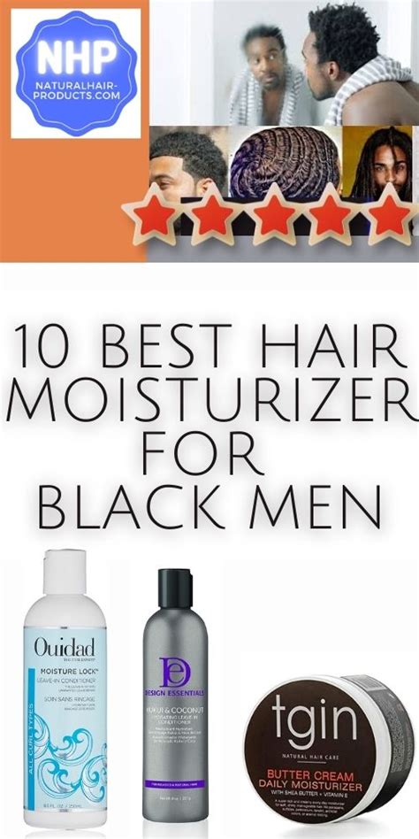 10 Best Hair Moisturizers For Black Men