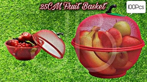 Material: Stainless Steel Apple Fruit Basket at Rs 95/piece in New ...