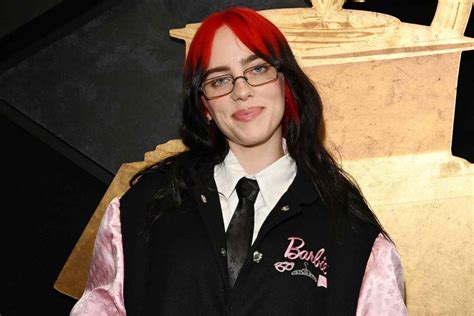 Billie Eilish Wears Barbie Bomber Jacket with a Twist (and Red Hair) to 2024 Grammys: All the ...