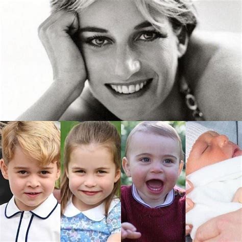 🇬🇧 Diana is watching her grandchildren from heaven 😍 🇩🇪 Diana ...