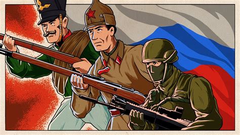 Evolution of Soviet & Russian Army Uniforms | Animated History - YouTube