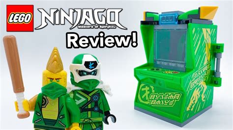 LEGO Ninjago Lloyd Avatar Arcade Pod Review! - Prime Empire Set 71716 ...