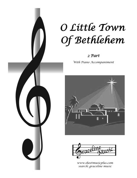 O Little Town Of Bethlehem 2 Part (arr. Ted McKinley) by Lewis H Redner ...