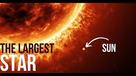 Astronomers Discovered The Largest Star In The Universe! - YouTube