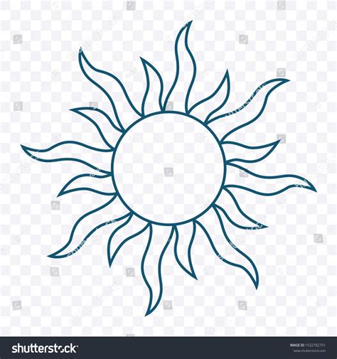 Sun Vintage Frame Template Sun Tattoo Stock Vector (Royalty Free) 1532782751 | Shutterstock