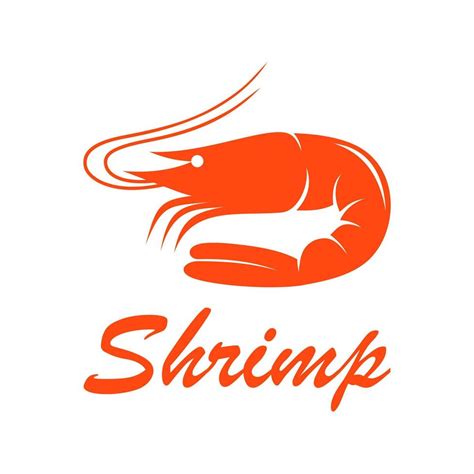 shrimp logo vector 7688869 Vector Art at Vecteezy