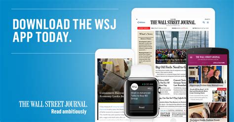 Download WSJ News Apps for iOS and Android Devices