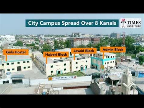 City Campus Building View TIMES Institute, Multan - YouTube